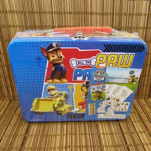 Call The Paw Patrol Nickelodeon Dose Activity Set Mini Brotdose Aufkleber Marker - Bild 1 von 8