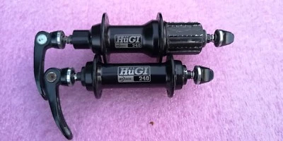 Vintage DT Swiss Hugi 240 32 Hole Hubs - Image 1 of 4