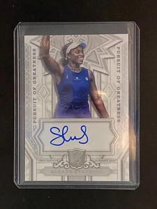 🦷2024 TOPPS ROYALTY TENNIS PURSUIT OF FREATNESS AUTO SLOANE STEPHENS /75 - Picture 1 of 2