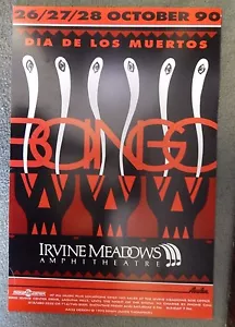 Original Oingo Boingo Tag der Toten Konzert 13x18 Poster Irvine Meadows CA - Bild 1 von 3