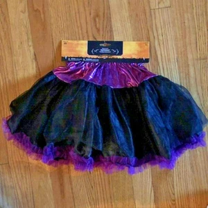 ENAGUA INFANTIL TALLA ÚNICA MORADA ROSA Y NEGRA NUEVA CON ETIQUETAS - Imagen 1 de 4