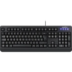 Tastatur, Perixx PERIBOARD-517 Wasser- und staubdichte Tastatur - IP65, schwarz - Bild 1 von 4