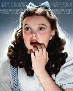 JUDY GIRLANDE als DOROTHY "VERÄNGSTIGT" - OZ | 8x10 FARBFOTO VON CHIP SPRINGER - Bild 1 von 1