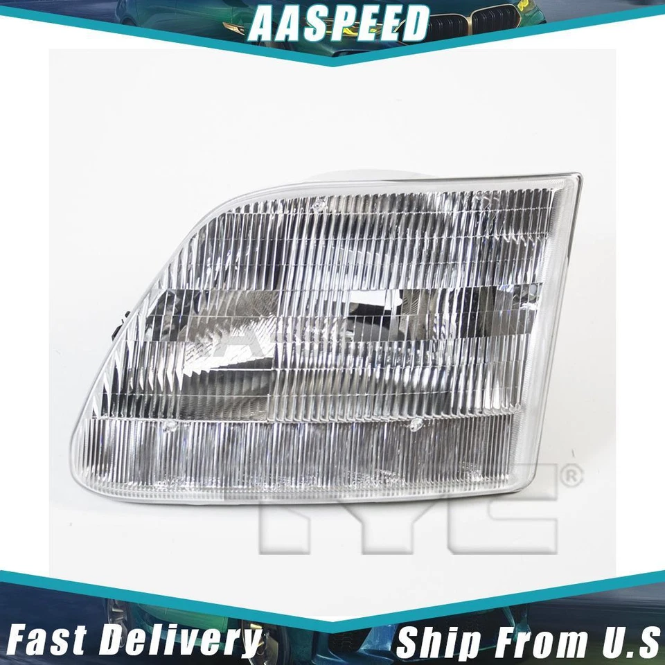 Conjunto de faros izquierdo TYC para 1997 1998 1999 2000 2001 2002 2003 Ford F-150 Foto 1 de 4