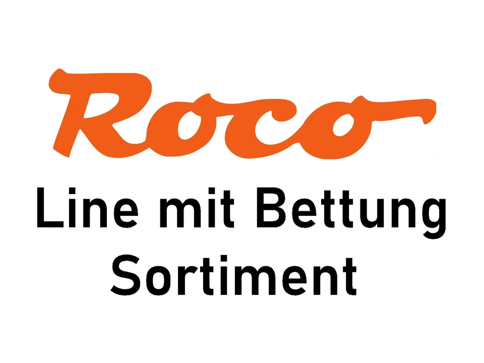 Roco Line H0 Gleis Sortiment mit Bettung | Neuware zum Auswählen - Bild 1 von 1