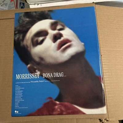 Original 13 By 11”  Morrissey  Bona Drag Piccadilly Palate  1990 Album Ad FLYER - Image 1 of 2