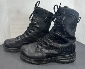 5.11 Tactical EVO 8" Waterproof Side-Zip Boots Black 10.5 Regular Lace Up 12310 - Picture 1 of 19