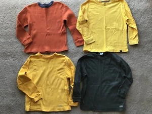 LOT 4 OLD NAVY BOYS LONG SLEEVE SHIRTS TOPS - SZ S / M (6 / 7 / 8) - Picture 1 of 12