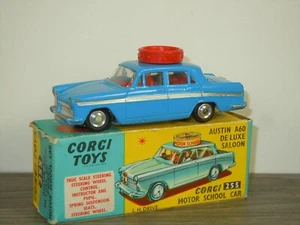 Austin A60 De Luxe Saloon - Motor School - Corgi Toys 255 England in Box *62325 - Bild 1 von 9