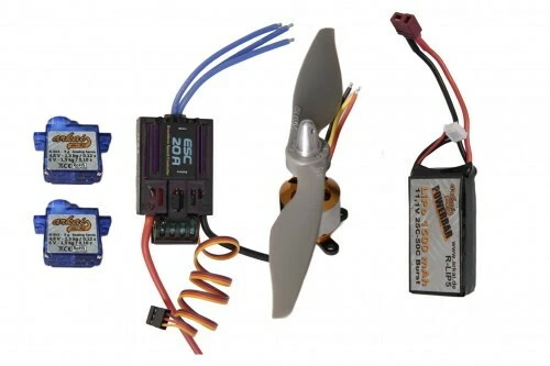Motor-Servo Set für Modellflugzeuge bis 1200 g - Bild 1 von 1