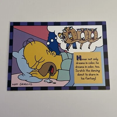 1994 Skybox The Simpsons Series II Smell O Rama Homer Simpson's Rules Card #2 - Image 1 of 2