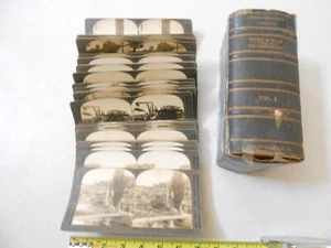 RARE WORLD WAR KEYSTONE THROUGH THE STEREOSCOPE VOL I VIEW 1920 LIBRARY 48 CARDS - Picture 1 of 13