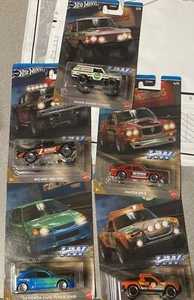 JUEGO DE 5 GRÁFICOS DE VELOCIDAD HW HOT WHEELS 2024 Exclusivo Civic Porsche Range Rover + - Imagen 1 de 1