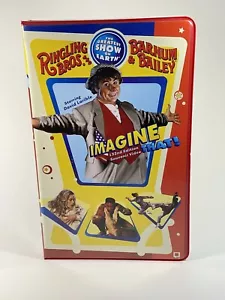 Ringling Brothers Barnum & Bailey Circus VHS 123th Edition Video Program Book - Picture 1 of 4