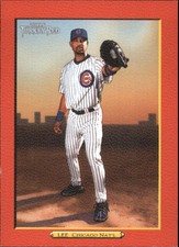 2005 Topps Turkey Red Red Chicago Cubs Baseball Card #107 Derrek Lee