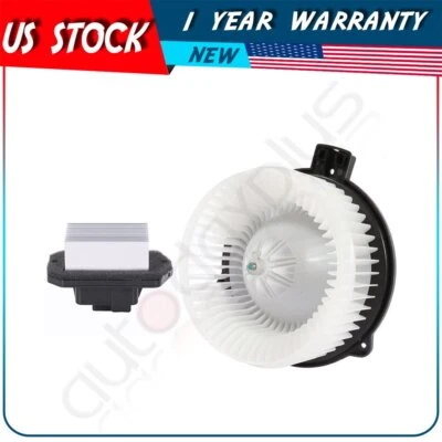 Blower Motor and Resistor HVAC Fit For 2005 2006 2007 2008-2010 Honda Odyssey - Image 1 of 4