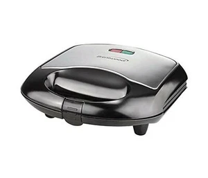 Brentwood Compact Dual Sandwich Maker Black Non Stick 750 Watts Heat Indicator - Picture 1 of 11