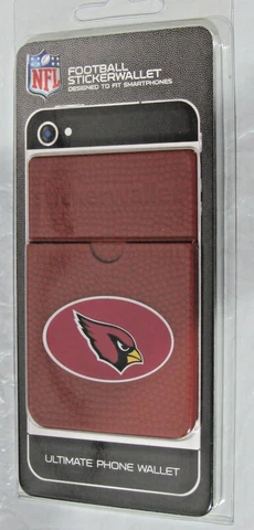 NFL Arizona Cardinals Sticker Wallet Football Textured by GameWear Cover
