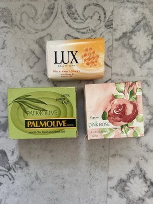 3 Stück Seifen Retro Vintage 80er Jahre CD, Lux, Camay Classic - Bild 1 von 2