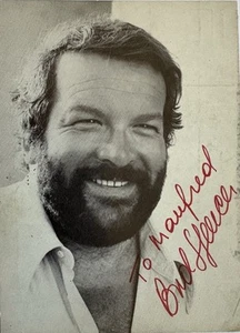 Bud Spencer signiert Karte Film TV Unterschrift Signatur Autogramm signed - Bild 1 von 5