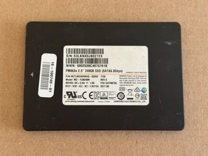 Samsung 240GB Internal 2.5" SSD Solid State Drive Storage Memory **Reformatted** - Afbeelding 1 van 4