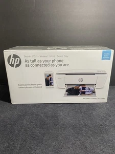 Brand New HP DeskJet 3752 All-in-One Printer, the smallest printer - Picture 1 of 3