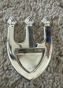Sheffield versilbert Besteck Tischplatte Salatzange Halter EUC - Bild 1 von 4