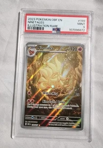 2023 Pokemon OBF Obsidian Flames Ninetales #199 PSA 9 - Picture 1 of 3