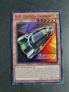 R.B. Lambda Cannon DOOD-EN090 Ultra Rare Doom of Dimensions - Picture 1 of 2