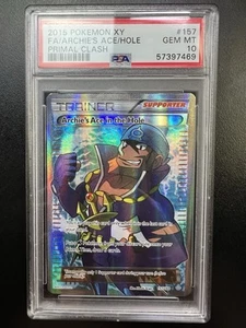 2015 Pokemon XY Primal Clash Archie's Ace in the Hole 157/160 PSA 10 Gem Mint - Picture 1 of 4
