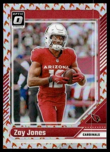 Zay Jones Rookie RC #4 2024 Donruss ottica fuoco emoji Arizona Cardinals - Foto 1 di 2