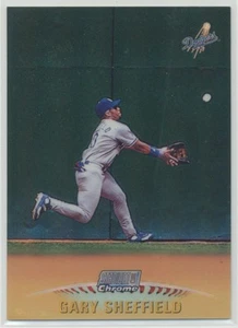 Gary Sheffield 1999 Topps Stadium Club Chrome Refractor #SCC6 Los Angeles - Picture 1 of 2