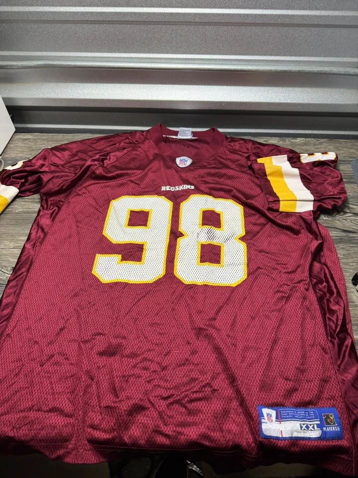 华盛顿红皮队 NFL Brian Orakpo Reebok 球衣 XXL — 第 1/4 张图片