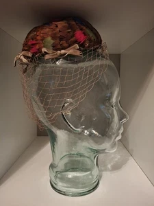 Vintage 40er Jahre Damen Federhut - USA - Bild 1 von 7