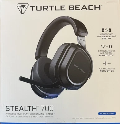 New ListingTurtle Beach Stealth 700 gen 3 for Playstation and PC Windows 10 and up (Black)