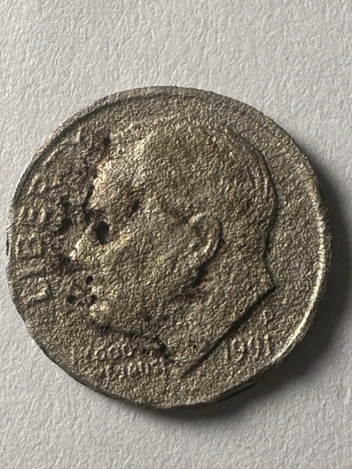 1991 D Roosevelt Dime Error! - Image 1 of 4