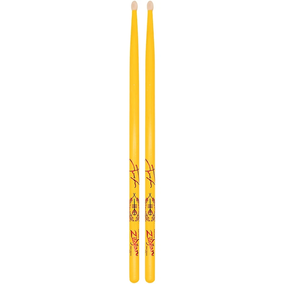 Zildjian - ZASJD4 - Josh Dun "Clancy Yellow" Artist Series Drumsticks