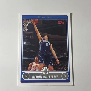 Deron Williams Utah Jazz 2006-07 Topps #28 - Basketball Card - Picture 1 of 2
