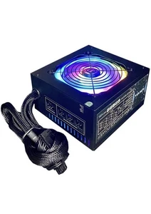 ATX-ES600-RGB Essence 600W ATX Semi-Modular Gaming Power Supply with Auto-The... - Picture 1 of 8