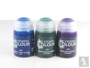 (6330) Surtido Citadel Air Clear Pintura Ollas Herramientas 40k Sigmar Warhammer Citadel - Imagen 1 de 1