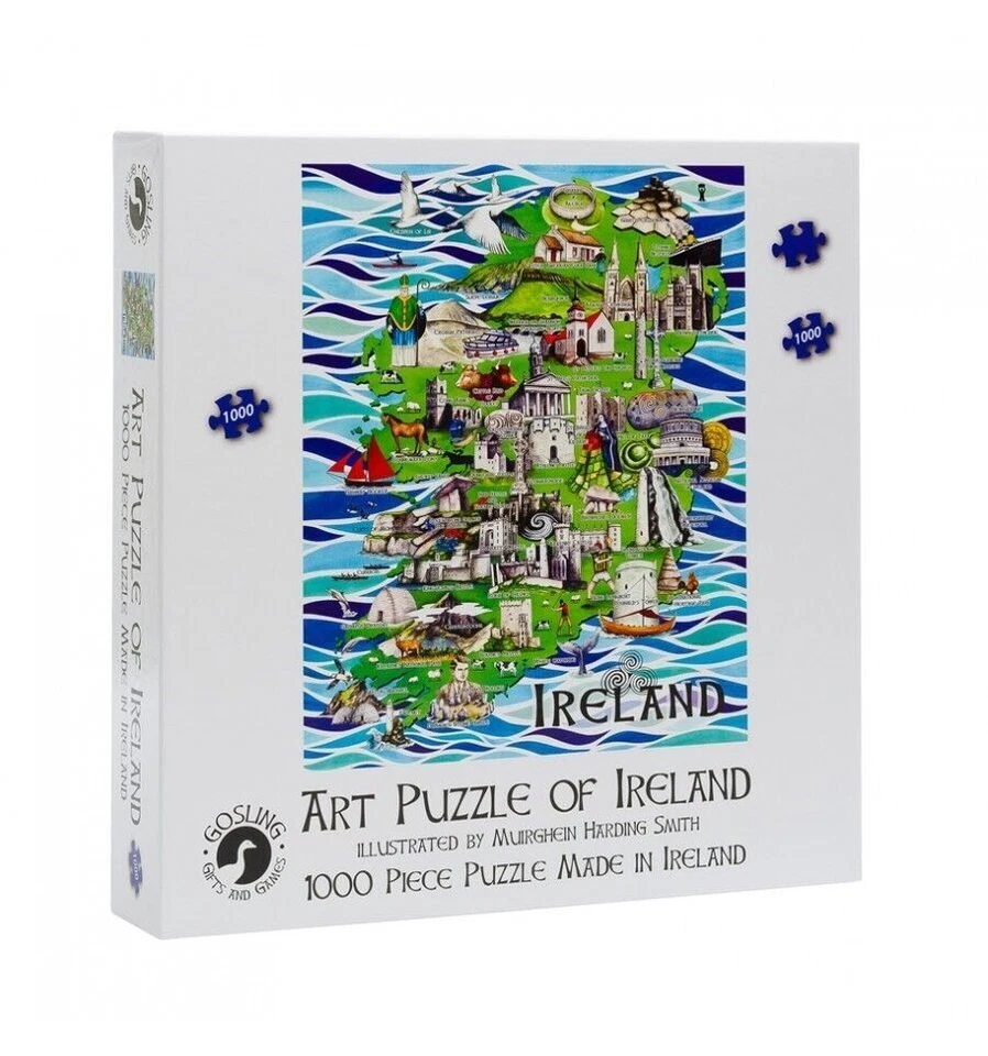 1000 Piece Jigsaw Puzzle Landmarks of Ireland Superior Quality All Ages IRE - Image 1 of 1