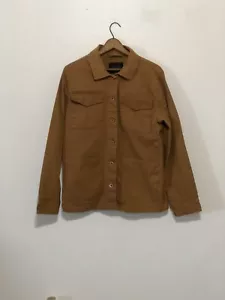 Sanctuary Damen Anthropologie Military Chore Cargo Utility Jacke Braun Größe M - Bild 1 von 16