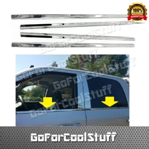 Fits 2019 20 21 22 2023 Dodge Ram 1500 Crew/Mega Cab Stainless Steel Window Sill - Picture 1 of 2
