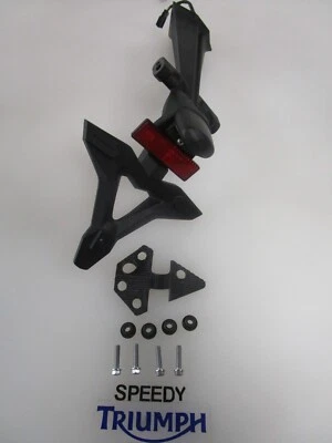 TRIUMPH DAYTONA 675 STREET TRIPLE 765 RS R SUPORTE DE PLACA DE MATRÍCULA PADRÃO 2302024 - Imagem 1 de 4