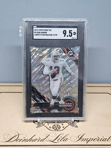 DAN MARINO Topps High Tek Confetti Diffractor /99 #6 2015 Miami Dolphins SGC 9.5 - Picture 1 of 1