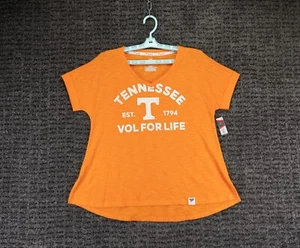 Tennessee Volunteers T-Shirt Womens Medium Orange Vol For Life Fanatics NCAA NWT - Picture 1 of 8