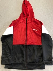 Hind Track Jacket Kids Youth Boys Large 7 Full Zip Active Light Hooded - Picture 1 of 5