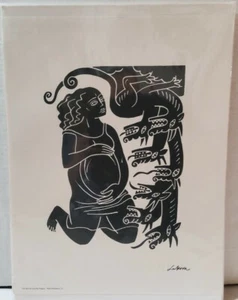 Luba Lukova The Woman and the Dragon Woman of the Bible 11x14 Art Print  - Picture 1 of 4