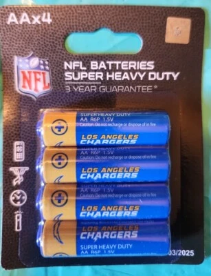 San Diego Chargers Batteries - Image 1 of 2
