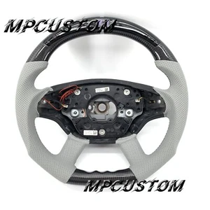 Carbon Fiber Steering Wheel fit For Mercedes_Benz S550 W216 CL63 S63 S65 AMG - Picture 1 of 9